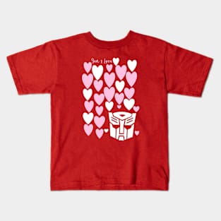 Transformers - GEN 1 - Autobots Valentine’s day Kids T-Shirt